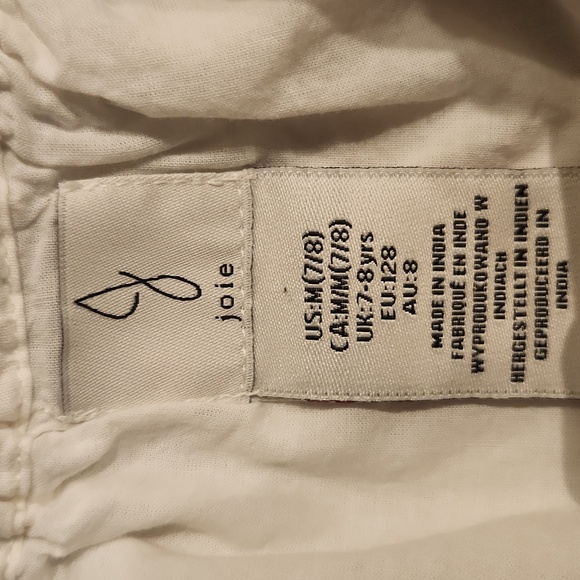 Joie Short Sleeve Top. Size 7-8 - Picture 2 of 3